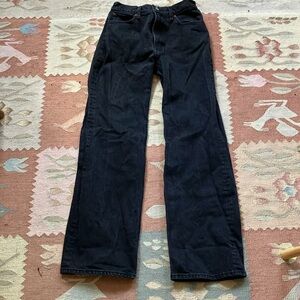 Abercrombie & Fitch The 90s Relaxed Jean High Rise in Black